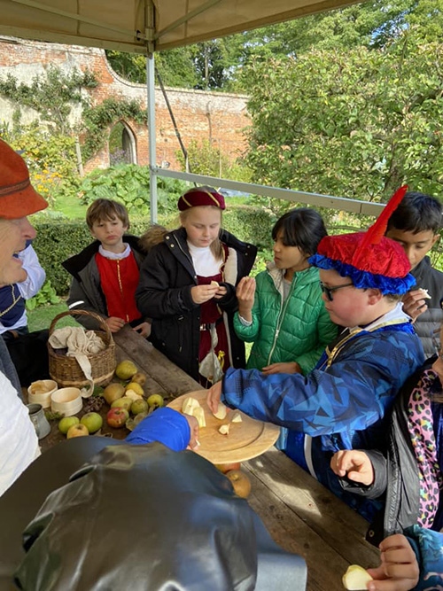Pupils taking part in school activities at All Saints’ CE Primary School
